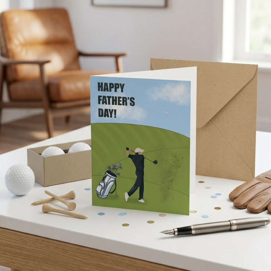 Happy Father's Day - Golf (5pk) 1